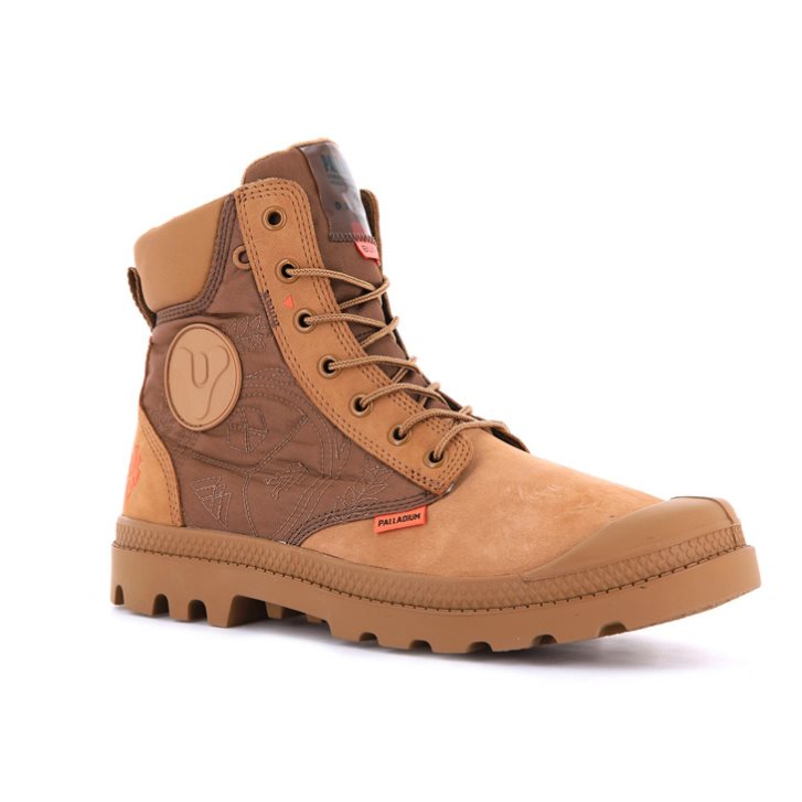 Pánské Boty Palladium Pampa X Destiny WPN Hnědé | CZ PVJ-02X
